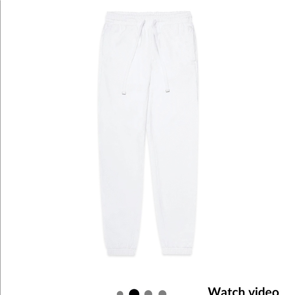 Talentless white sweats small